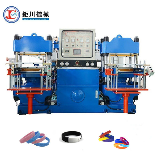 中国工場からゴムシリコンの腕帯を作る高効率の水力フューリカニゼーションホットプレス製造機械